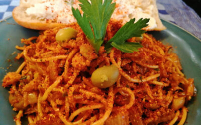 Nonna’s Kicking Sicilian Pasta with Anchovies and Breadcrumbs Recipe