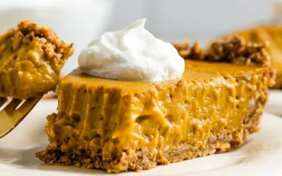 Tofu Pumpkin Pie Recipe – Gluten Free & Dairy Free