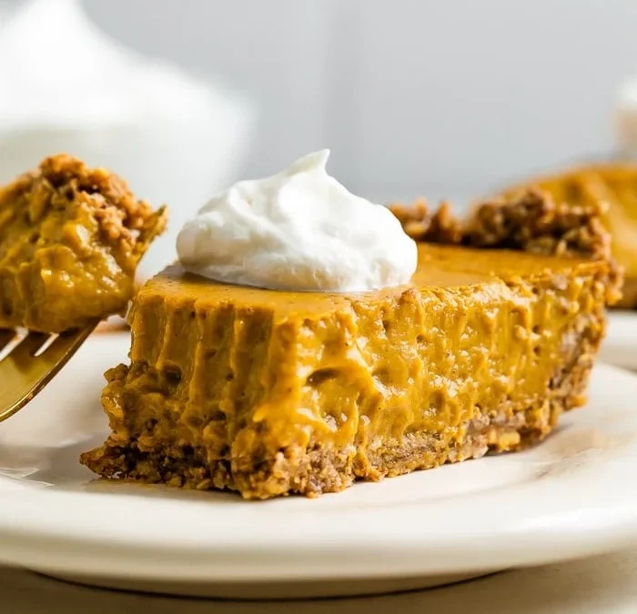 Tofu Pumpkin Pie Recipe – Gluten Free & Dairy Free