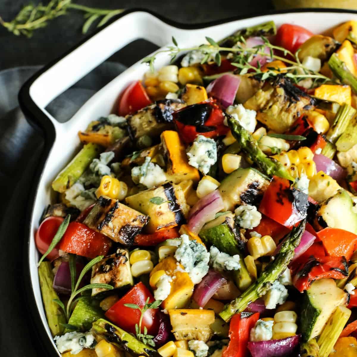 Eat Your Veggies - Grilled Vegetable Salad Recipe