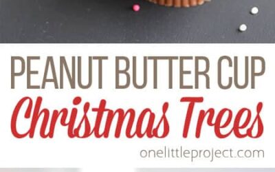 Peanut Butter Cup Christmas Trees