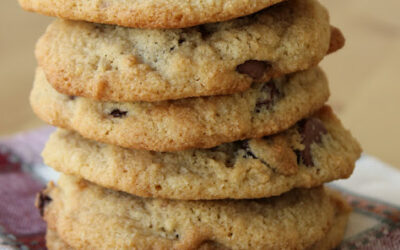 Gluten Free Almond Flour Chocolate Chip Cookies