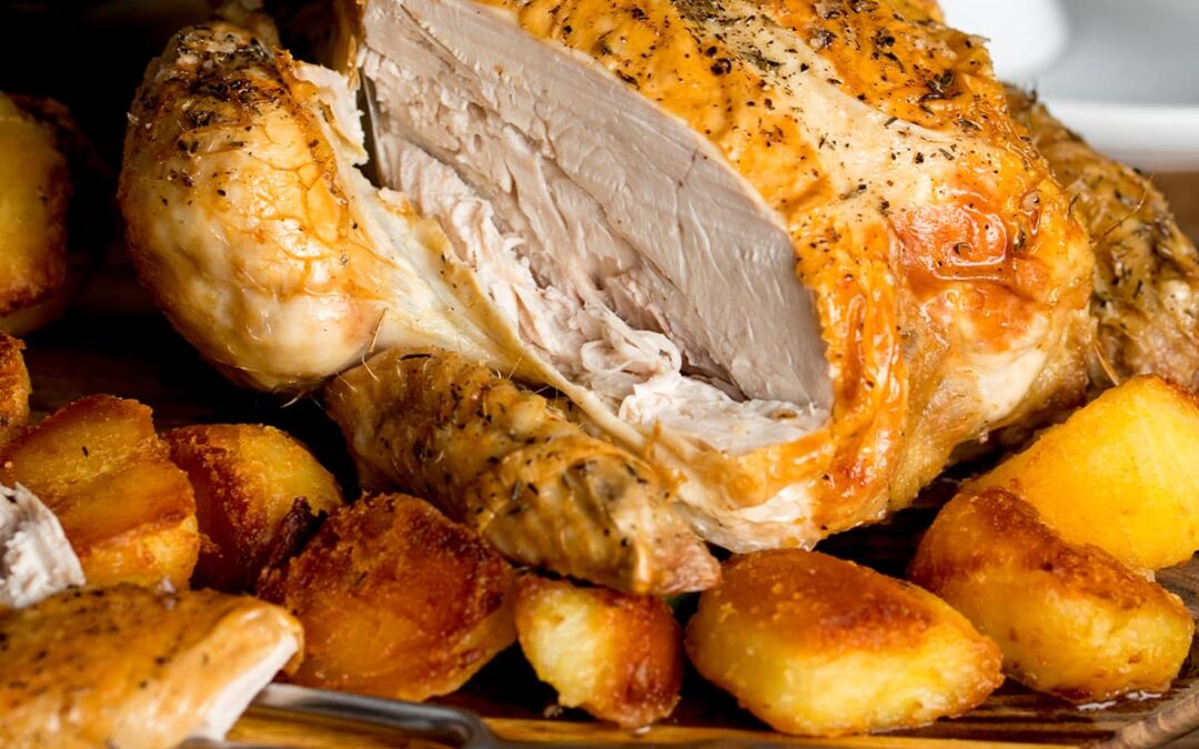 Old Fashion Sunday Roast Chicken Recipe