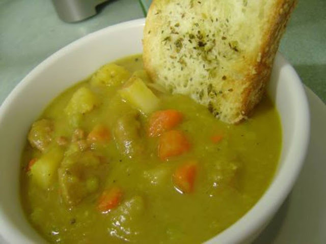 Gluten Free Split Pea Soup Recipe