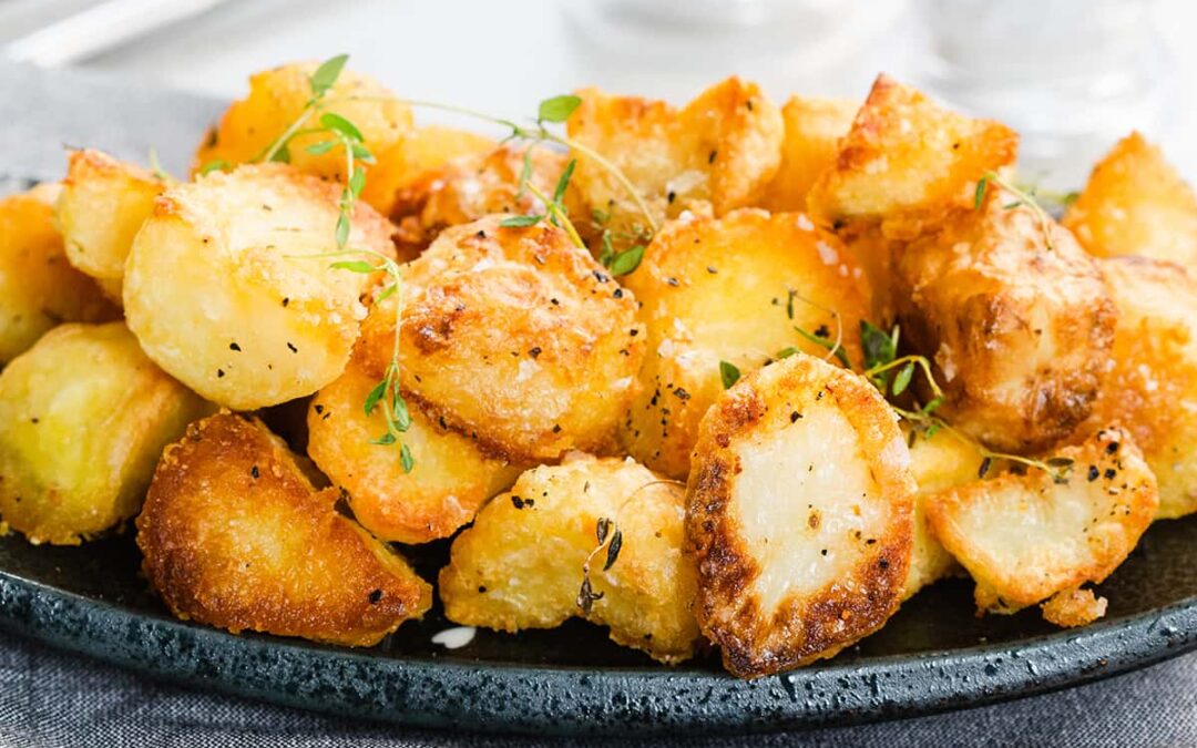 Crispy Creamy Crunchy Roast Potatoes Recipe