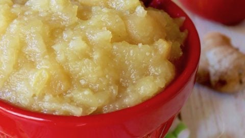 Gingered Apple Sauce Recipe