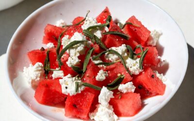 Watermelon and Feta Summer Salad Recipe