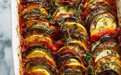 Briam Recipe (Greek Vegetable Bake)
