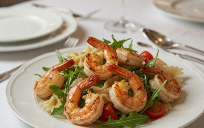 Shrimp Scampi Pasta Salad Recipe