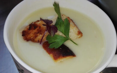 Potage Parmentier/Vichyssoise (Leek and Potato Soup) Recipe