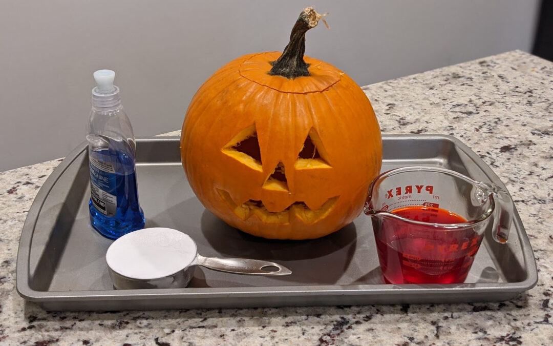 How to Make a Pumpkin Volcano