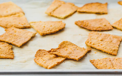 Gluten Free, Paleo, Keto Almond Cracker Recipe