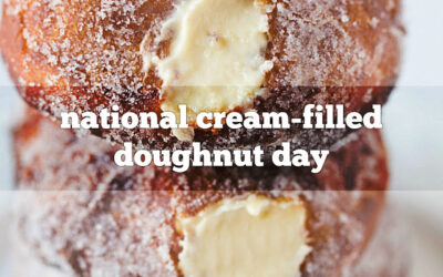 September 14 is National Cream Filled Donut Day