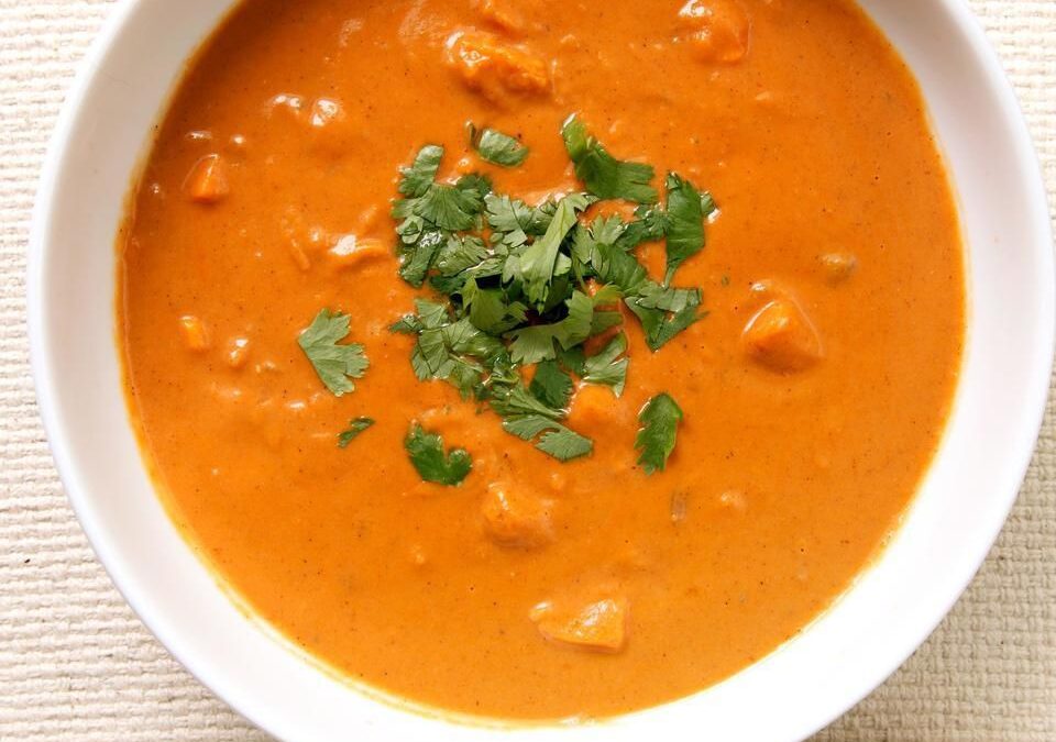 Sweet Potato-Peanut Bisque Recipe