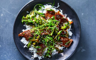A Little Different Oriental Beef and Pea Pods Recipe