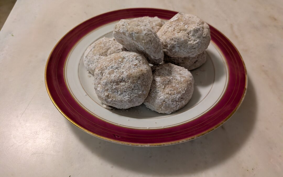 Easy Mexican Wedding Cakes (Concha)