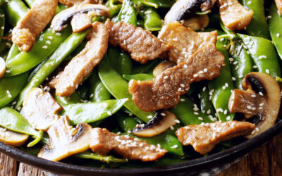 Oriental Beef and Pea Pods Recipe