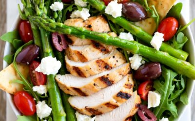 Grilled Chicken Pita Salad Recipe