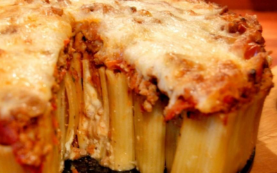 Botticelli Rigatoni Pasta Pie Recipe