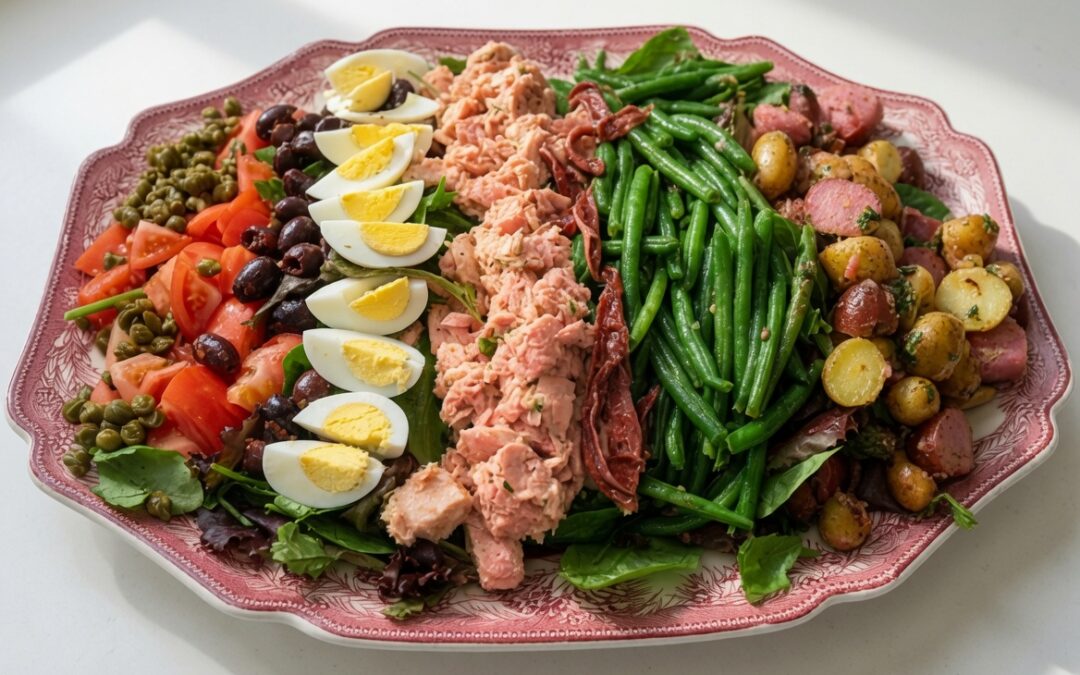 Salade Saumonée de Niçoise (Salmon Niçoise Salad) Recipe