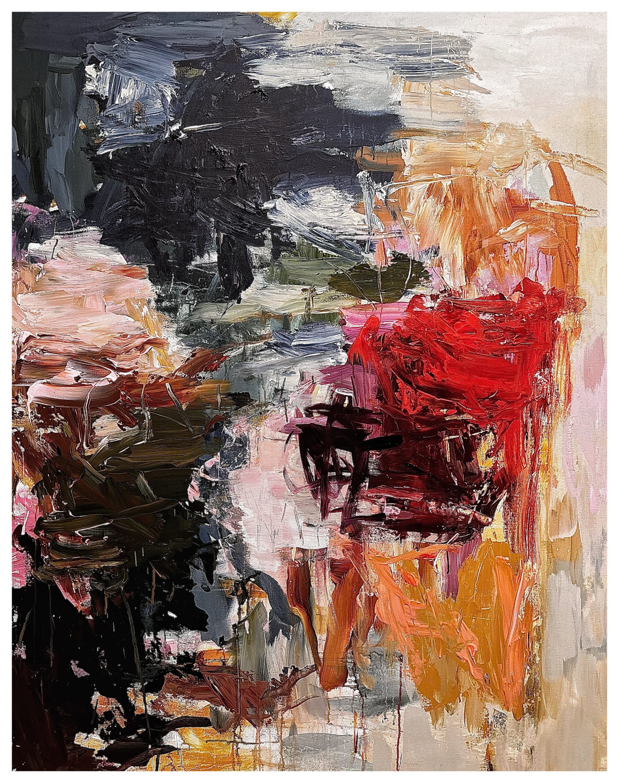 Undertow Man o’War Series 48w x 60h” Marsango Art Gallery and Studio Jensen Beach